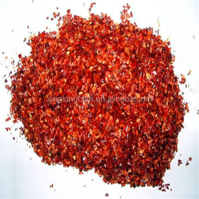 25 kg Sıcak Çili Flakes / Ezilmiş Çili Flakes 5 - 8 Mesh Extract Spice