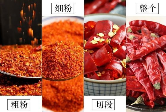 Bütün Çili Kürükleri Hızlı Tatlı Çinli baharatlı çili sosu güçlü aromalı